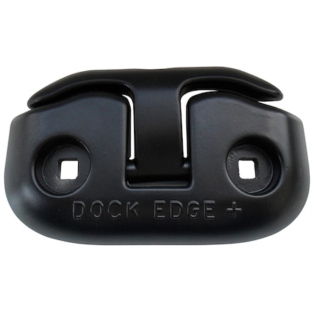 DOCK EDGE Flip-Up Dock Cleat - 6" - Black 2606B-F